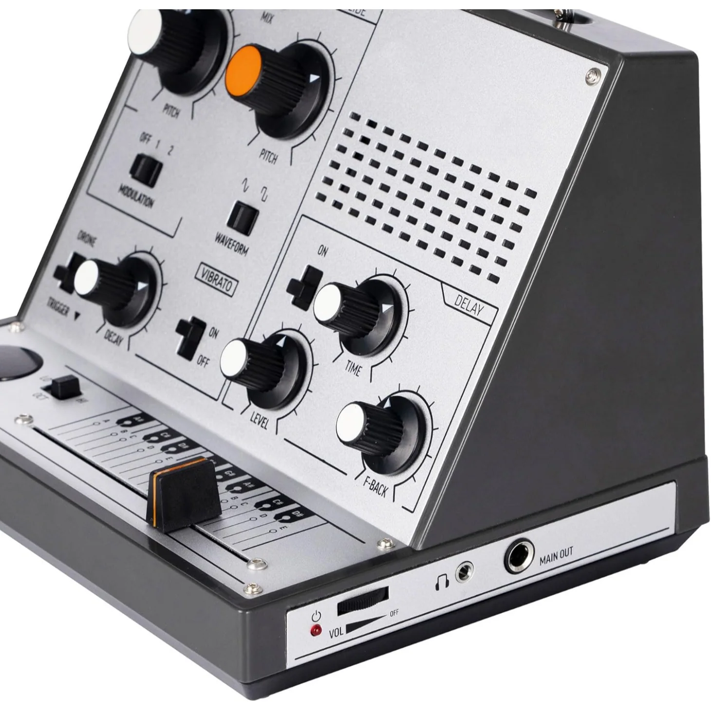 Pocket-Sized Touch Synthesizer With Retro Analog Effects For Music Creation & Sound Exploration