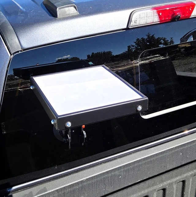 Starlink Mini Vertical Surface Mount with Protective Case, Secure Installation & Mobile Internet Setup