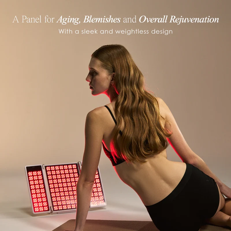 LED Light Therapy Panel for Skin Renewal, Red Light Treatment & At-Home Beauty Care