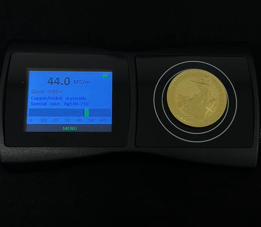 Portable Precious Metal Tester with Non-Destructive Gold & Silver Authentication, Fast Analysis & Counterfeit Detection