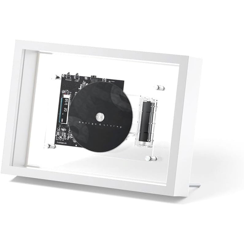 Transparent CD Player with Bluetooth – Wall-Mountable