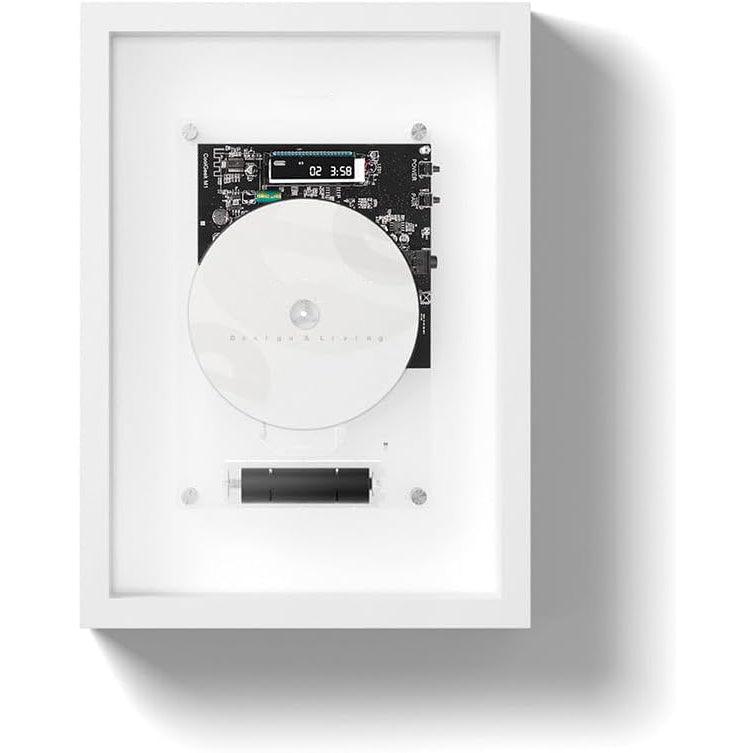 Transparent CD Player with Bluetooth – Wall-Mountable