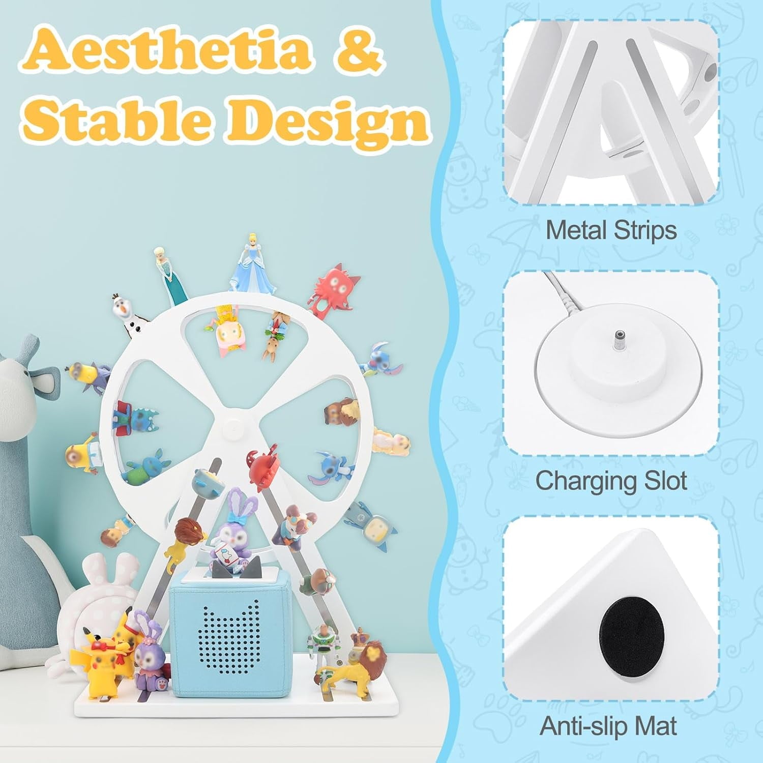 Ferris Wheel Figure Display Organizer
