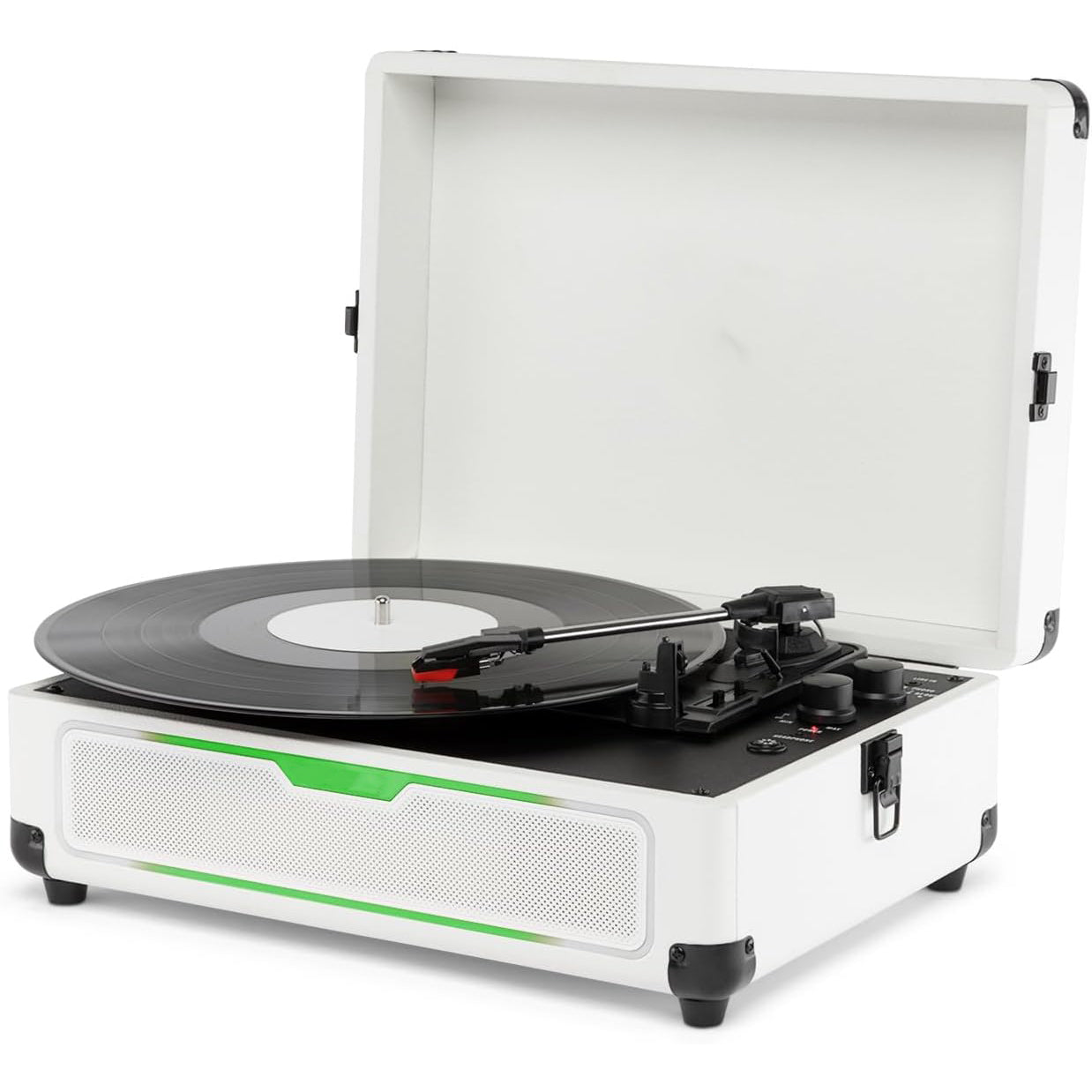 Suitcase Style Bluetooth Turntable Record Player