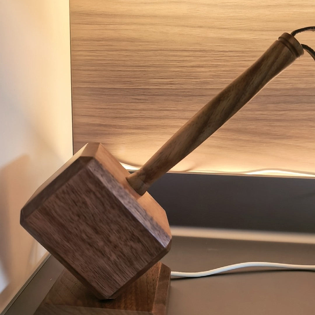 Handmade Wooden Hammer Bottle Opener Gift
