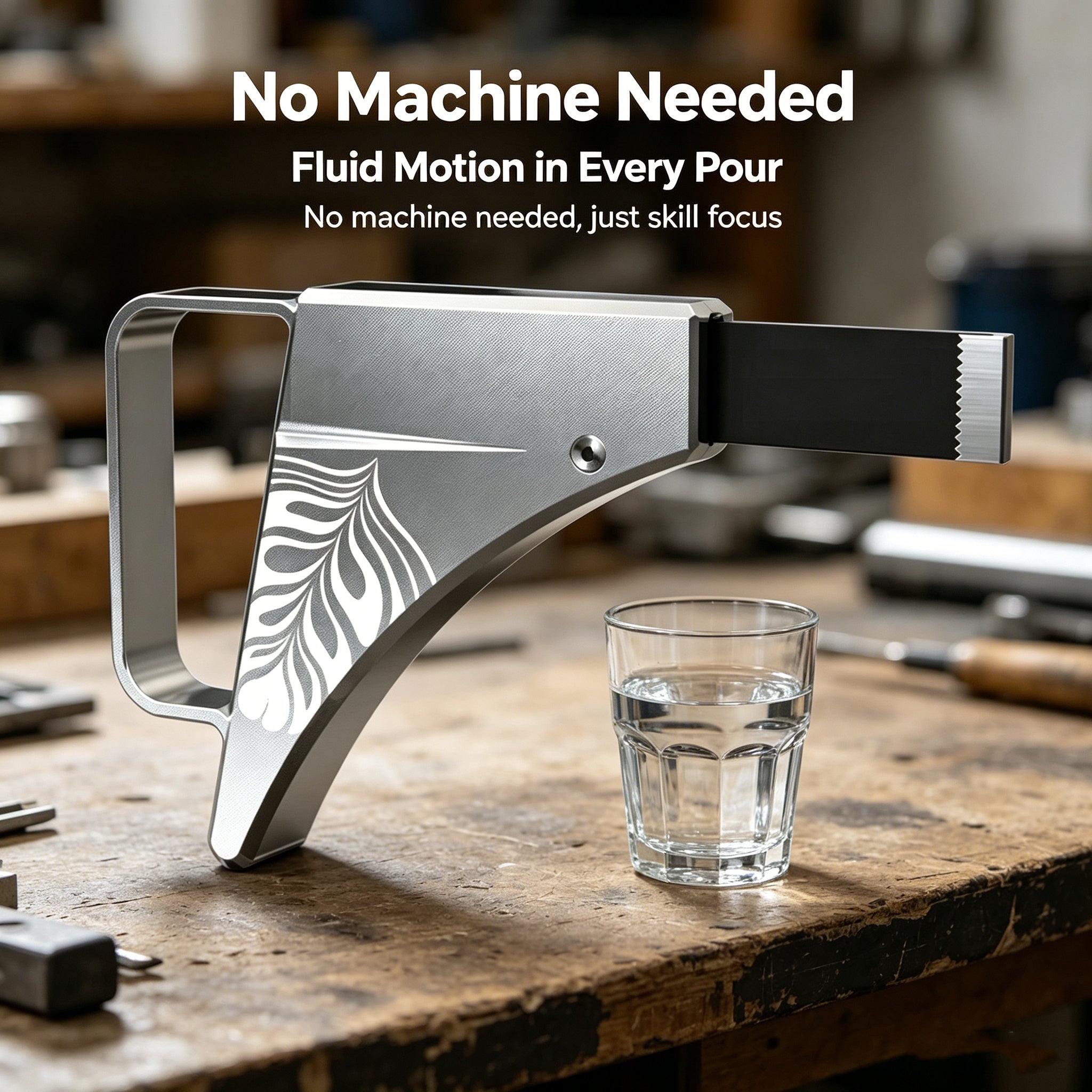 Coffee latte art training tools