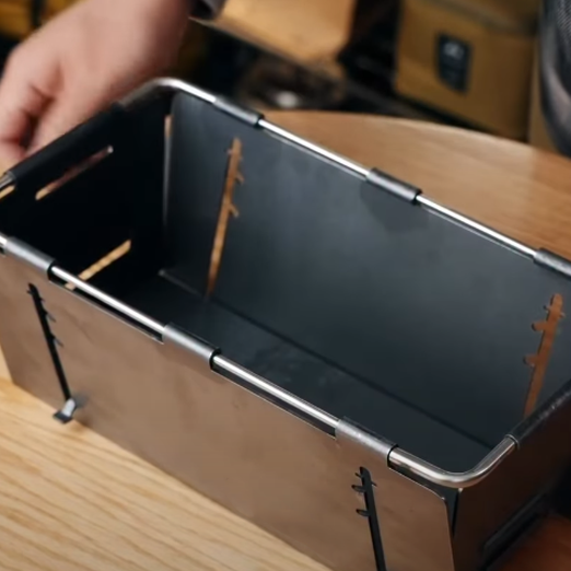 1-second folding thickened 45cm folding oven