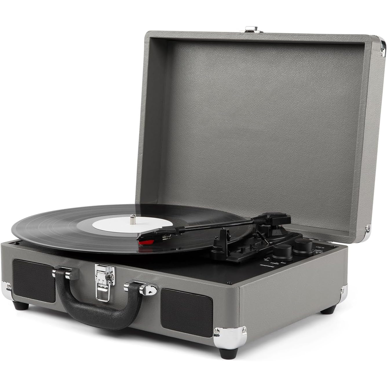 Suitcase Style Bluetooth Turntable Record Player