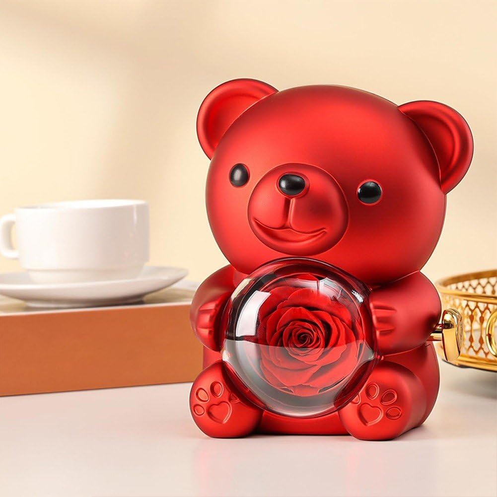 Twist Teddy Bear with Hidden Necklace