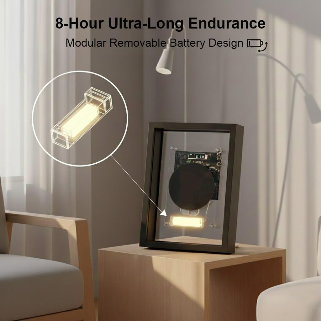 Transparent CD Player with Bluetooth – Wall-Mountable