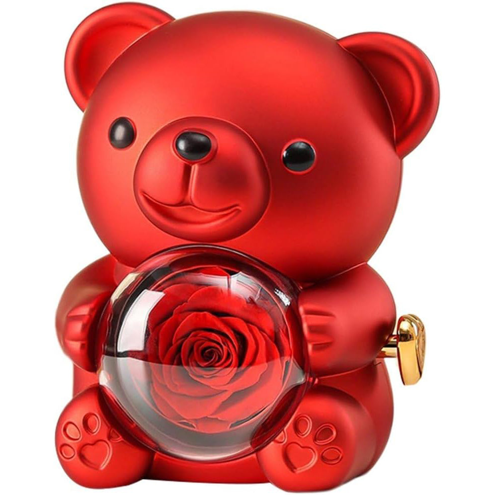 Twist Teddy Bear with Hidden Necklace