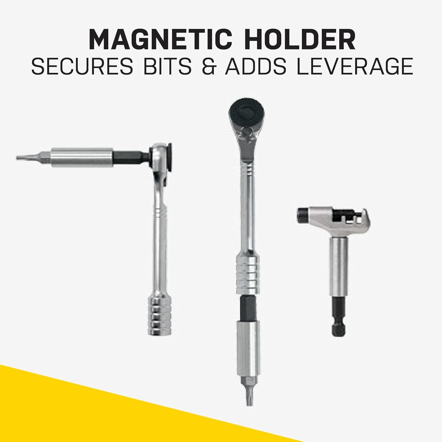 Lightweight Ratchet Wrench Set – Precision S2 Steel Bits for Bike Maintenance
