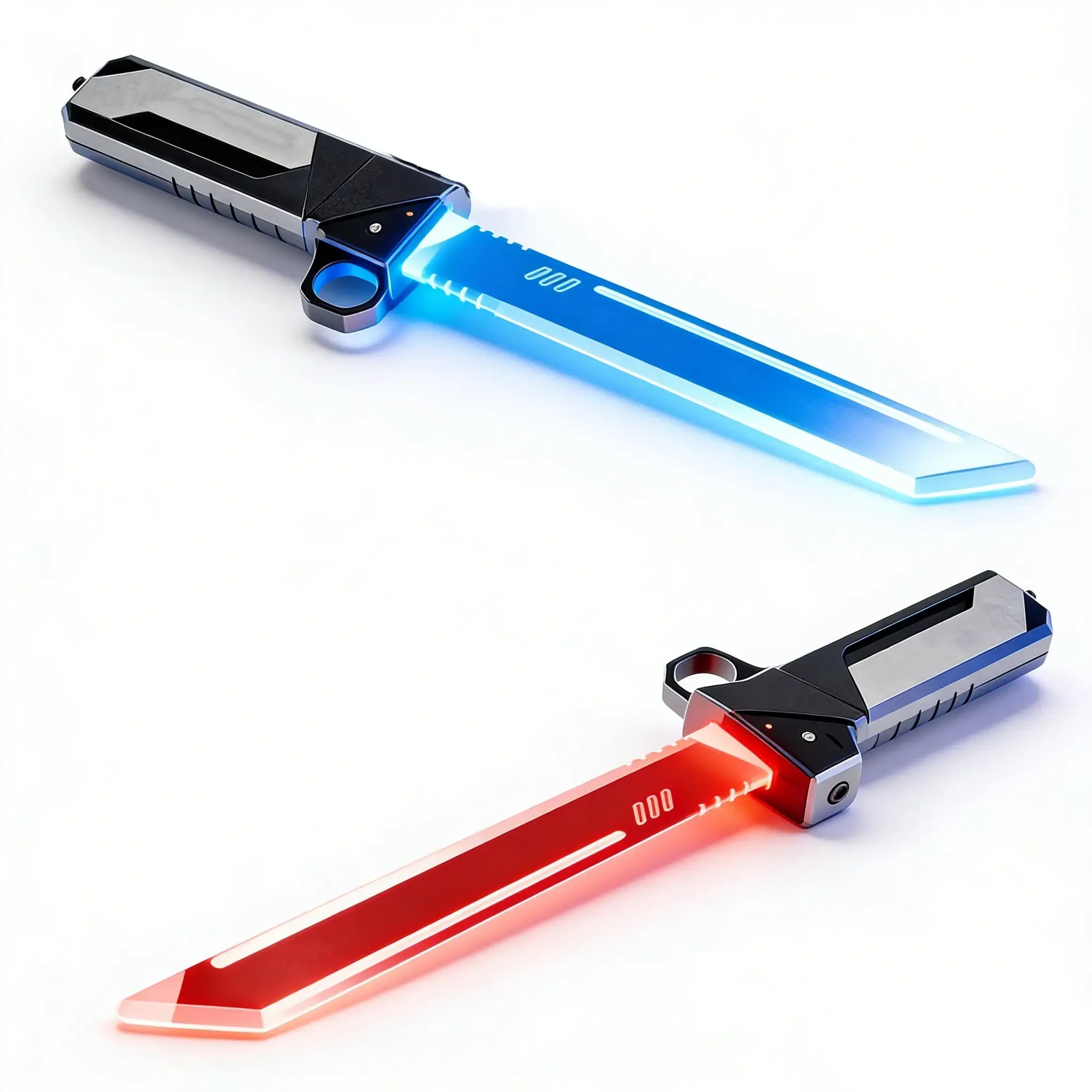 Dual Blade LED Light Toy Sword Futuristic Design