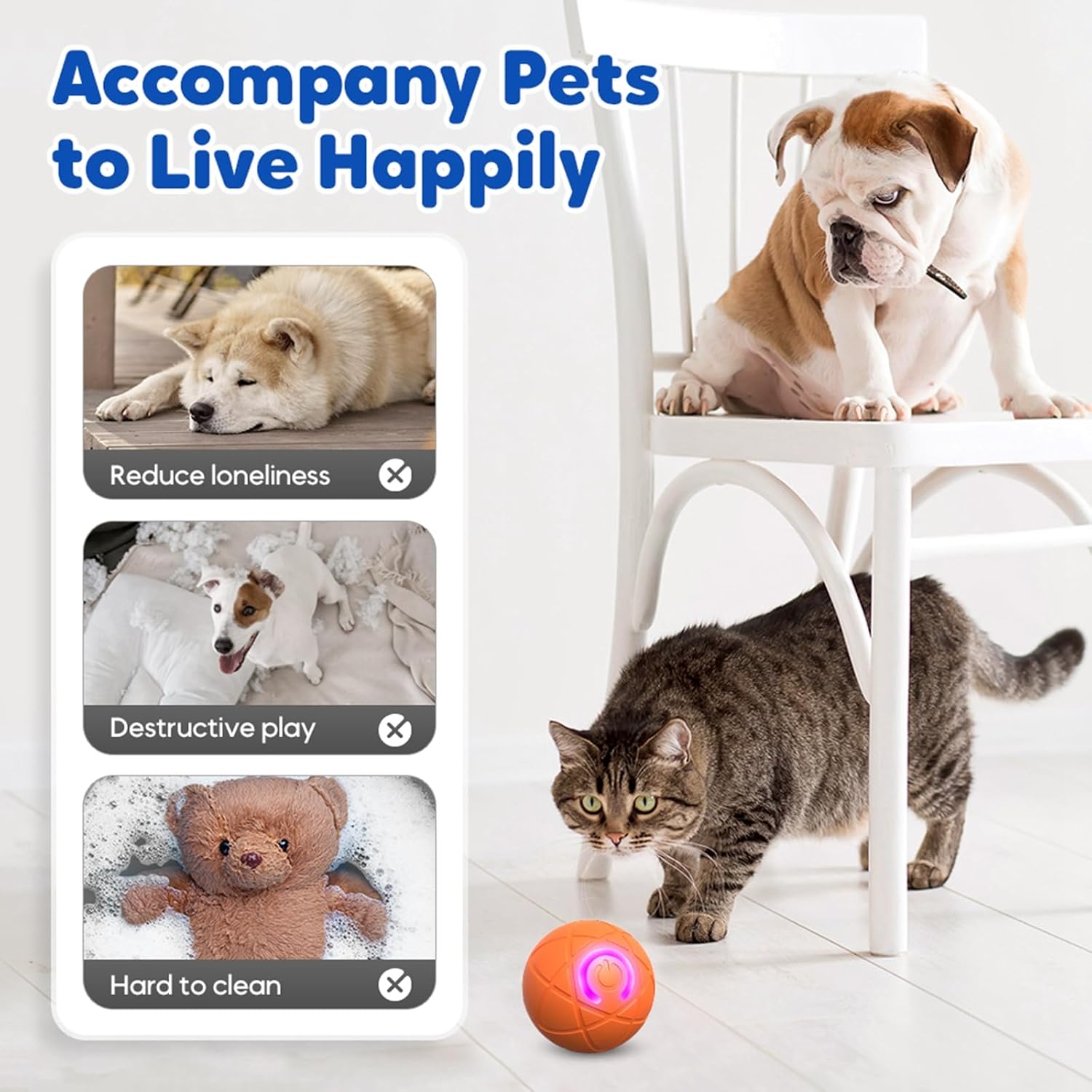 Smart Moving Ball – Self-Moving Toy for Active Dogs