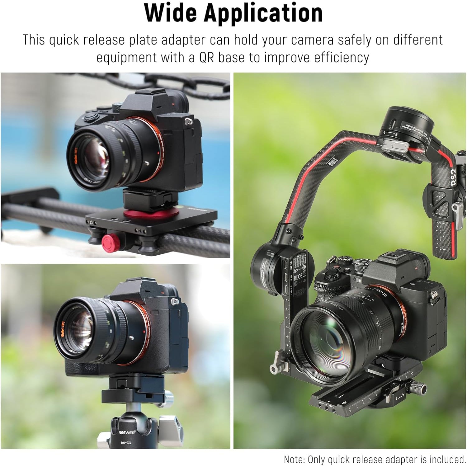 Quick Release Plate Kit – Four Side Slot