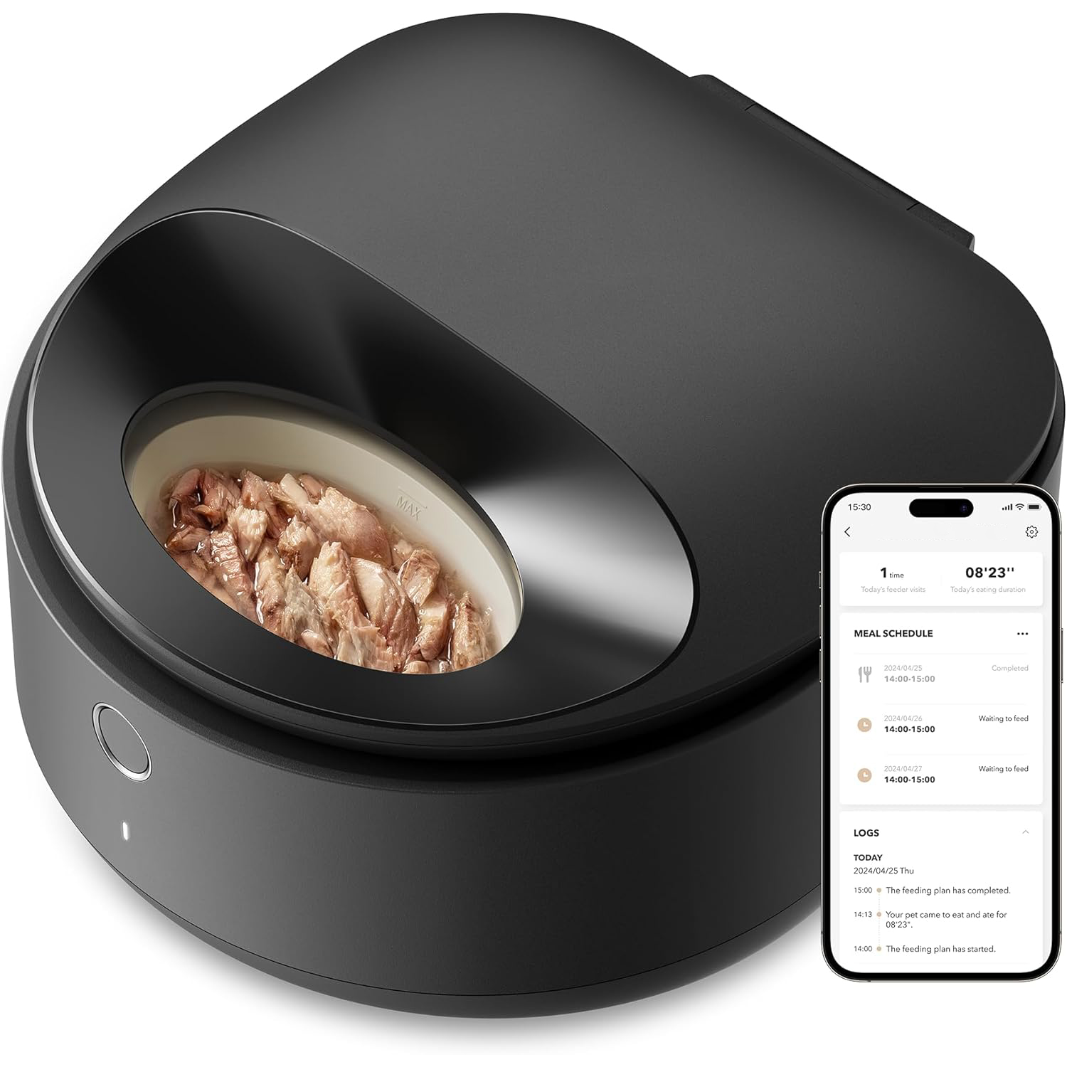 Automatic Pet Feeder with Refrigeration