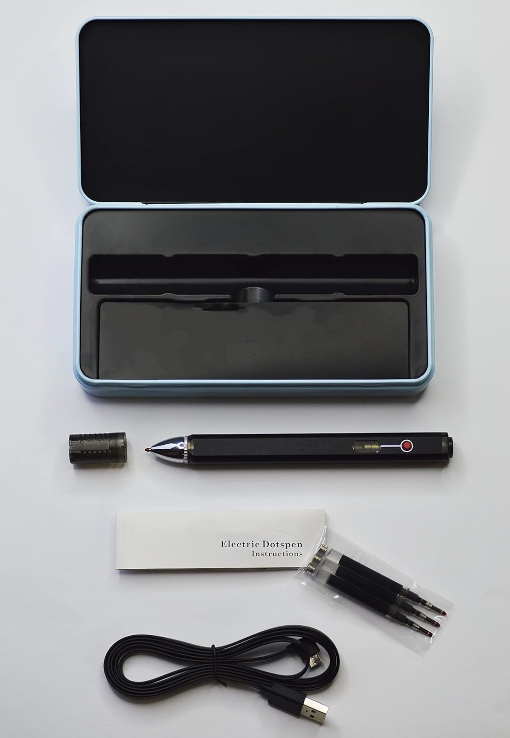 Rechargeable Electric Dot Painting Pen for Creative Drawing & DIY Art Projects