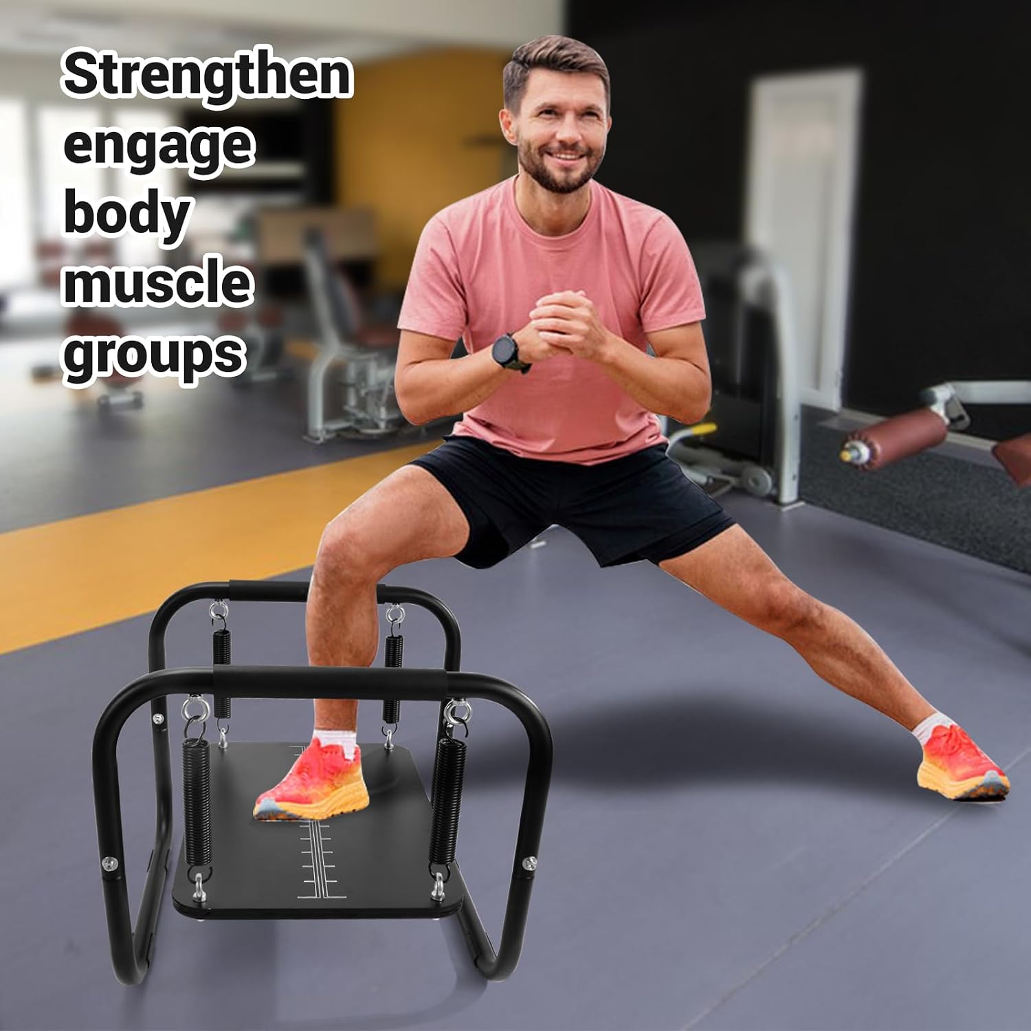 Dynamic Stability Trainer Board for Balance Training, Joint Strength & Full-Body Fitness Workouts