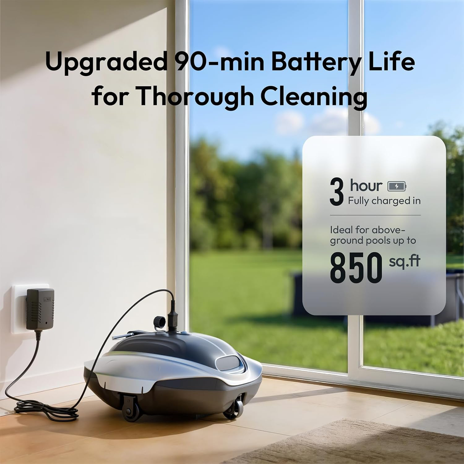 Cordless Robotic Pool Vacuum Cleaner