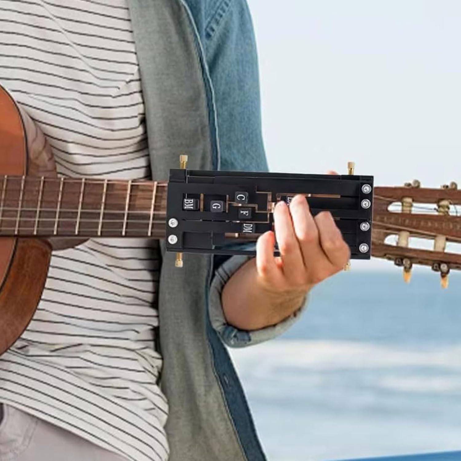 Guitar Chord Presser – Beginner Tool for Clean Chord Playing