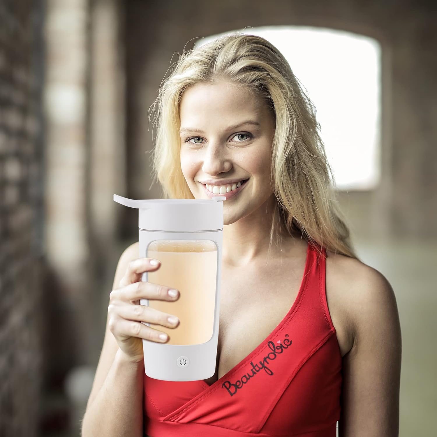 Electric Shaker Bottle –  BPA-Free | USB Rechargeable