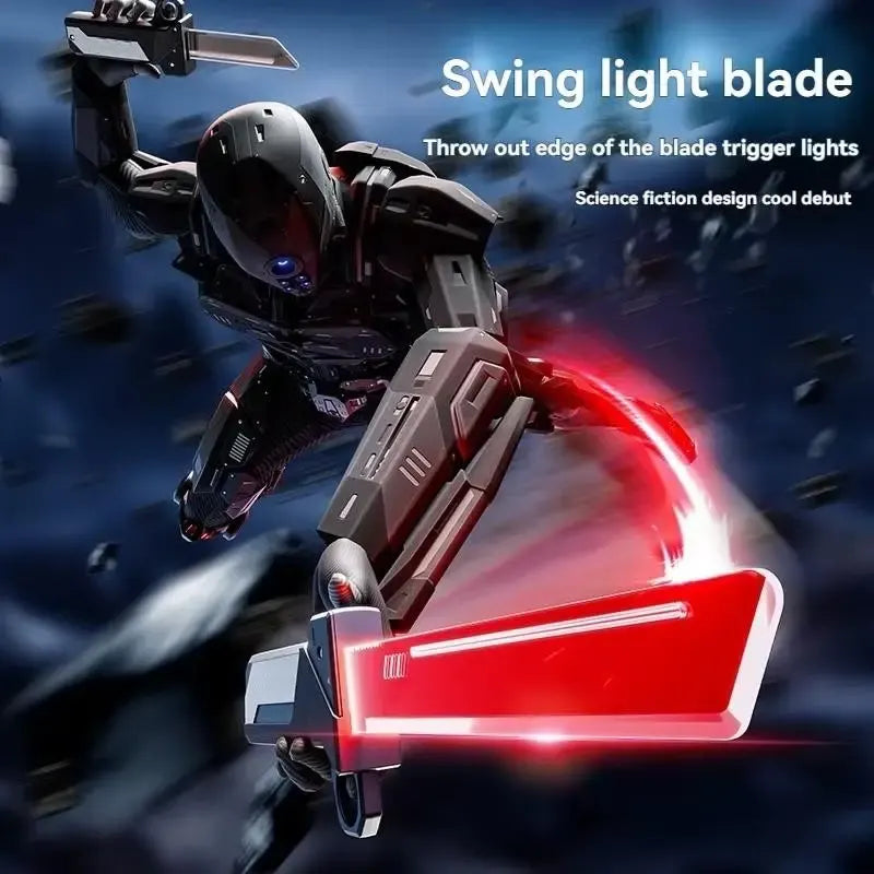 Dual Blade LED Light Toy Sword Futuristic Design