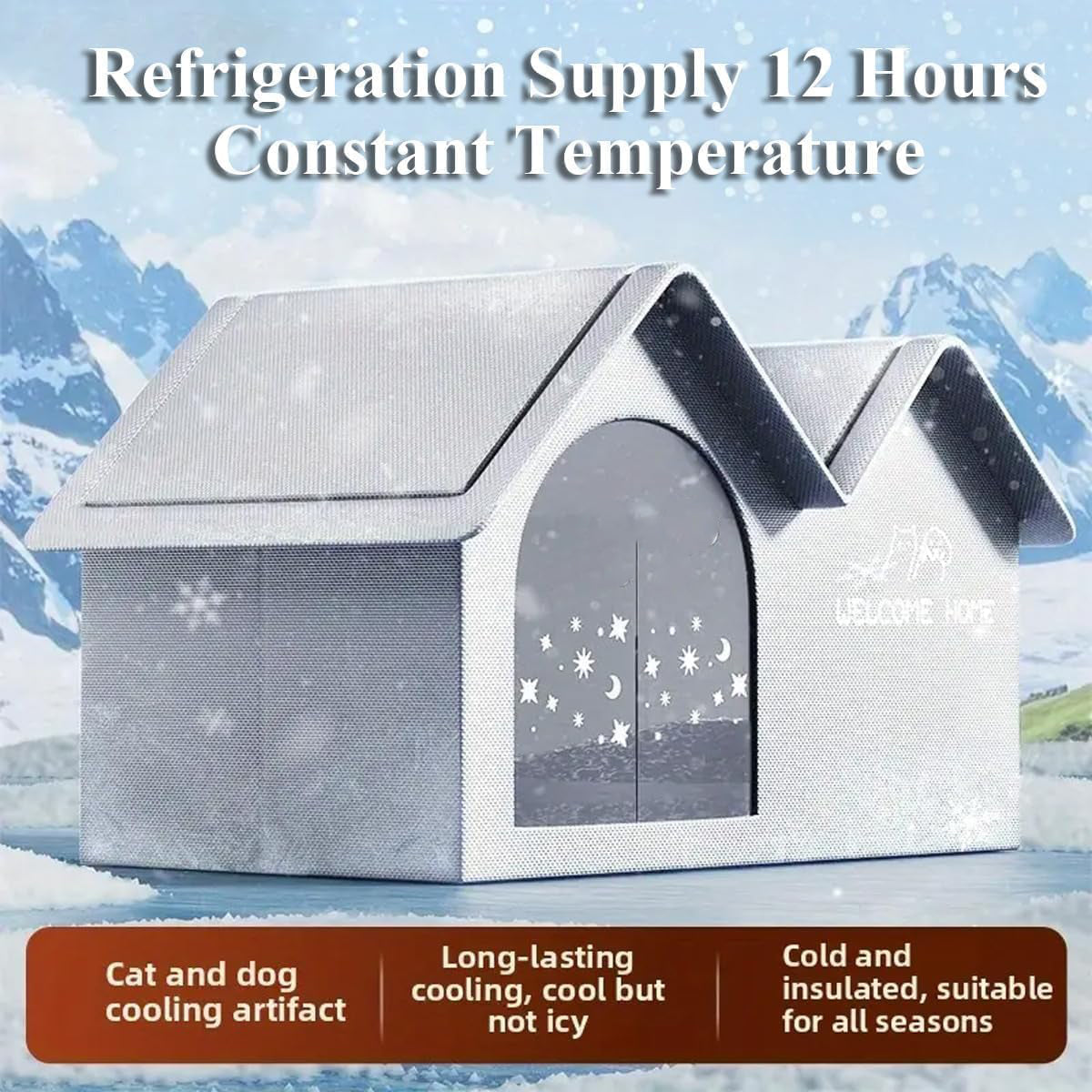 Air-Conditioned Pet House – Keep Your Pet Cool