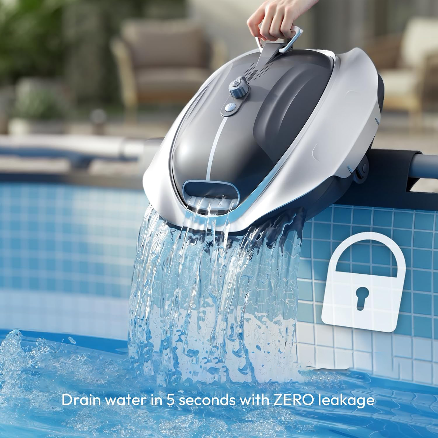 Cordless Robotic Pool Vacuum Cleaner