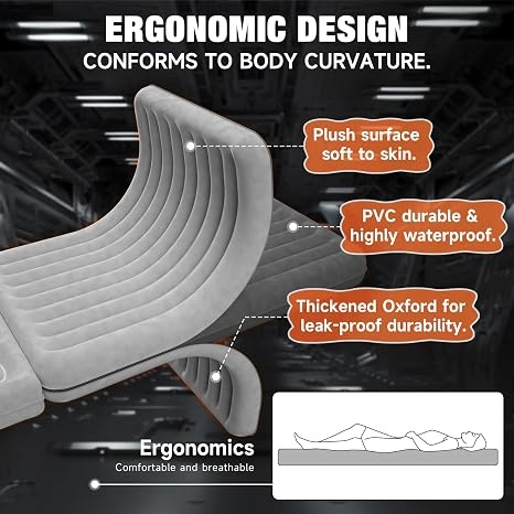 Inflatable Car Back Seat Air Mattress