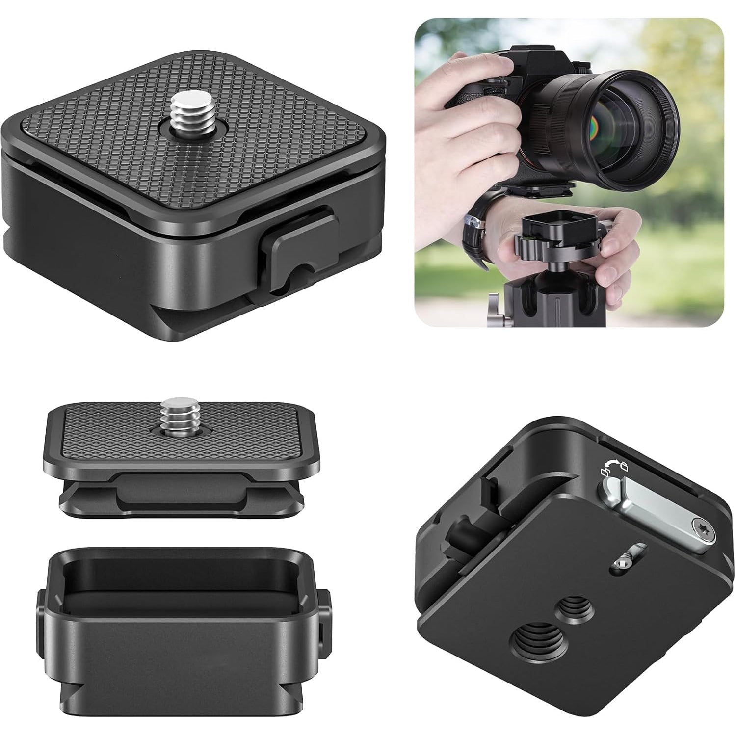 Quick Release Plate Kit – Four Side Slot