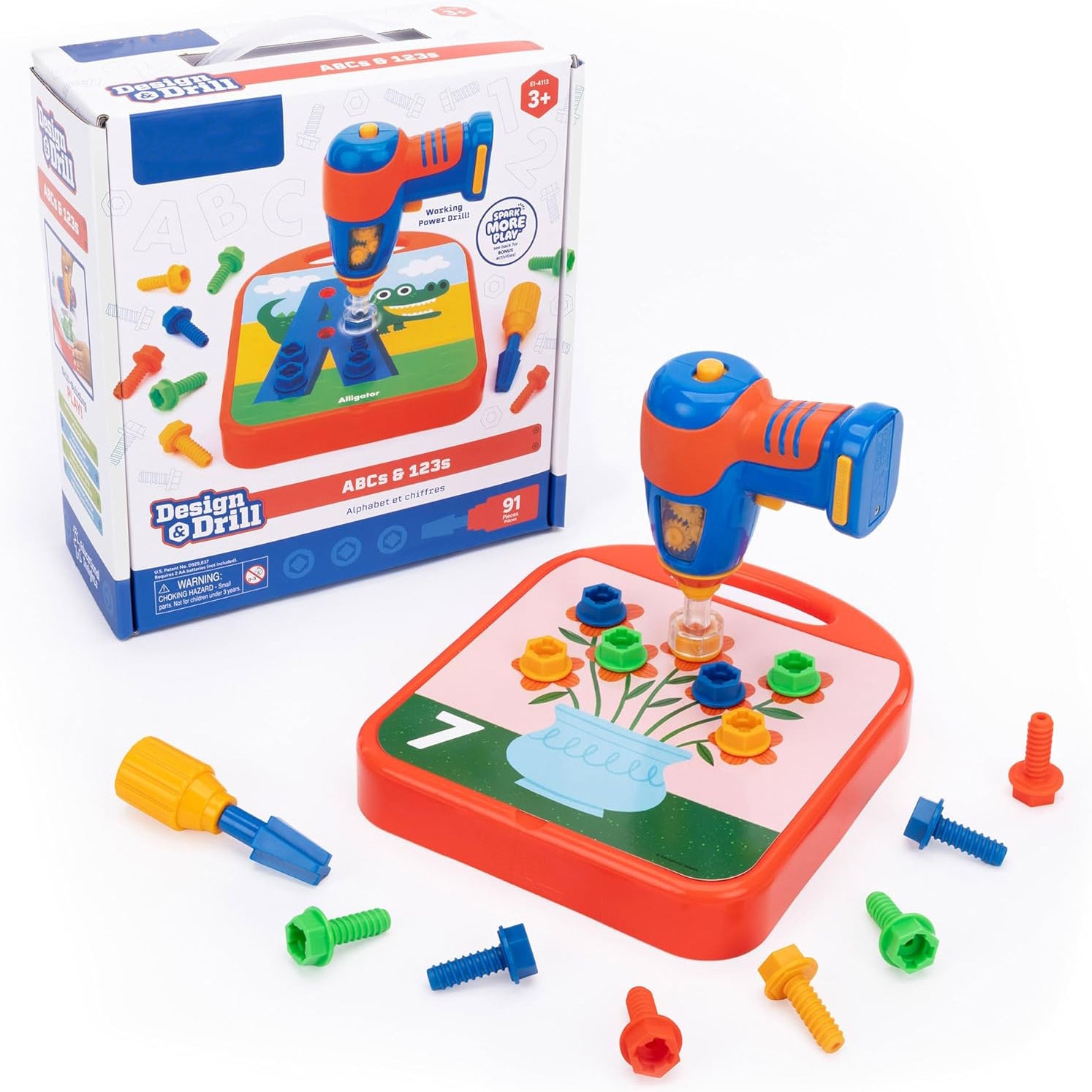 Design & Drill ABC & 123 Learning Activity Set