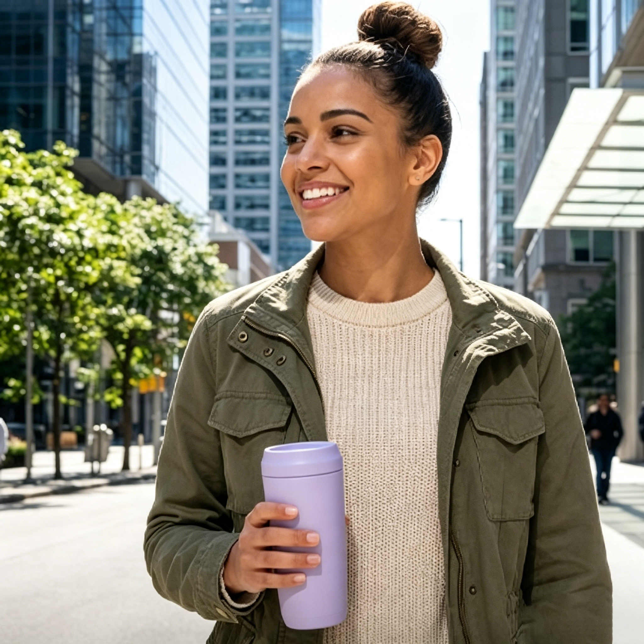 Leak-proof takeaway coffee cup