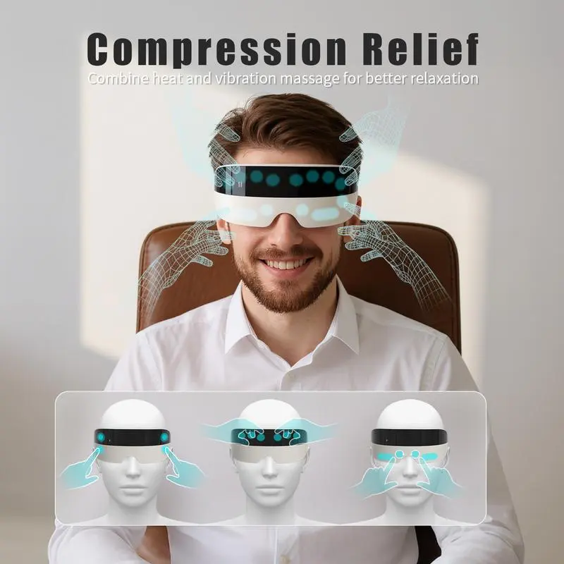 Portable Eye Massager with Mist Spray