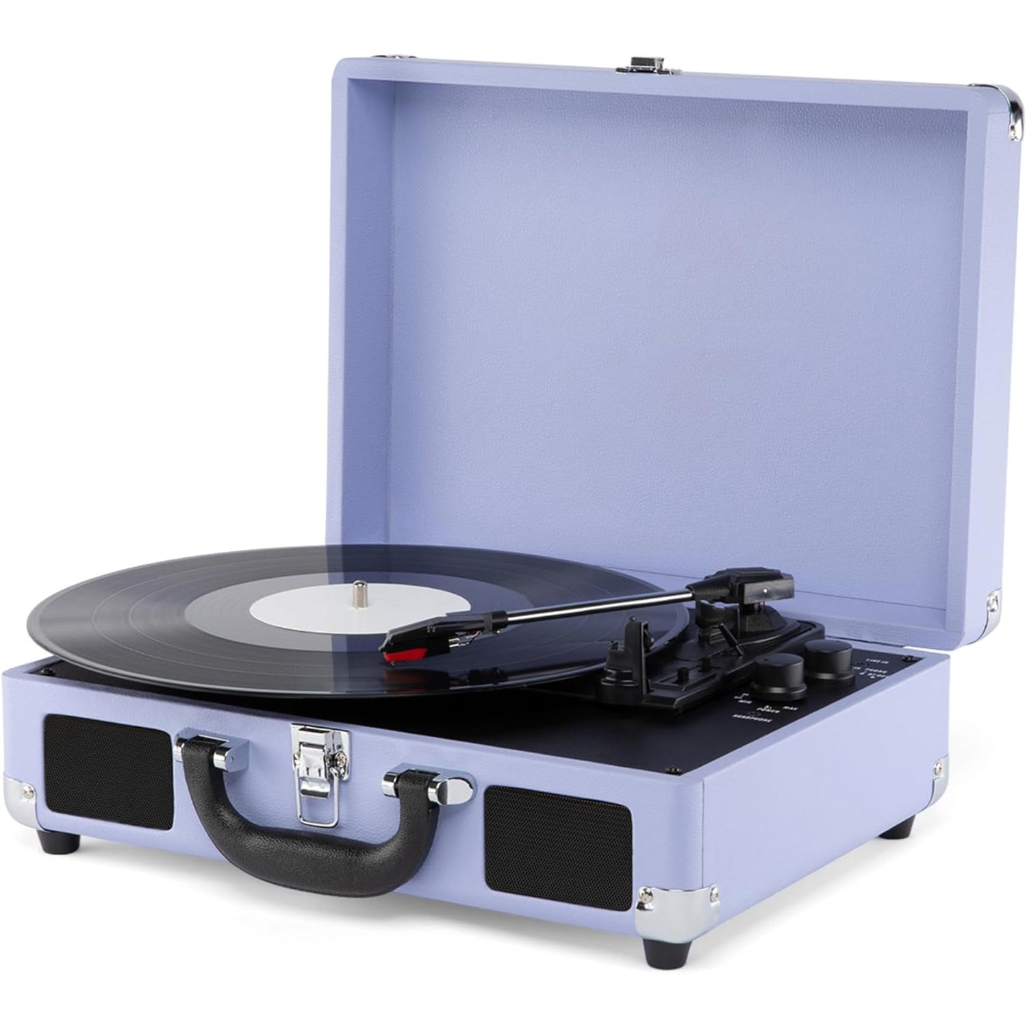 Suitcase Style Bluetooth Turntable Record Player