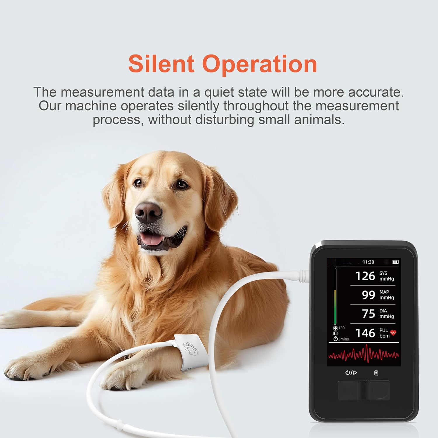 Veterinary blood pressure monitors suitable for dogs and cats