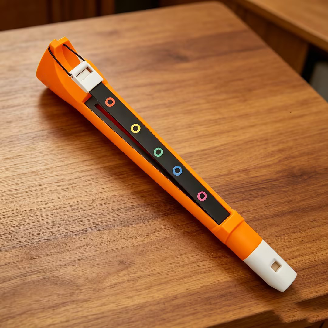 Gliding Acoustic Wind Instrument, Intuitive Handheld Sound Pipe for Ambient Music, Experimental Performance & Creative Sound Exploration