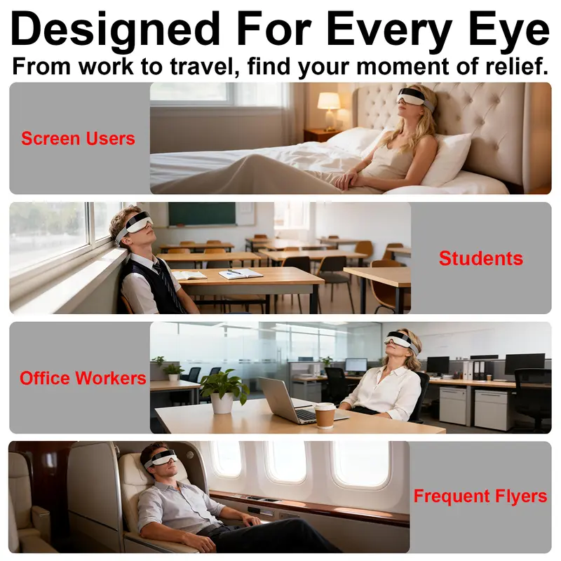 Portable Eye Massager with Mist Spray