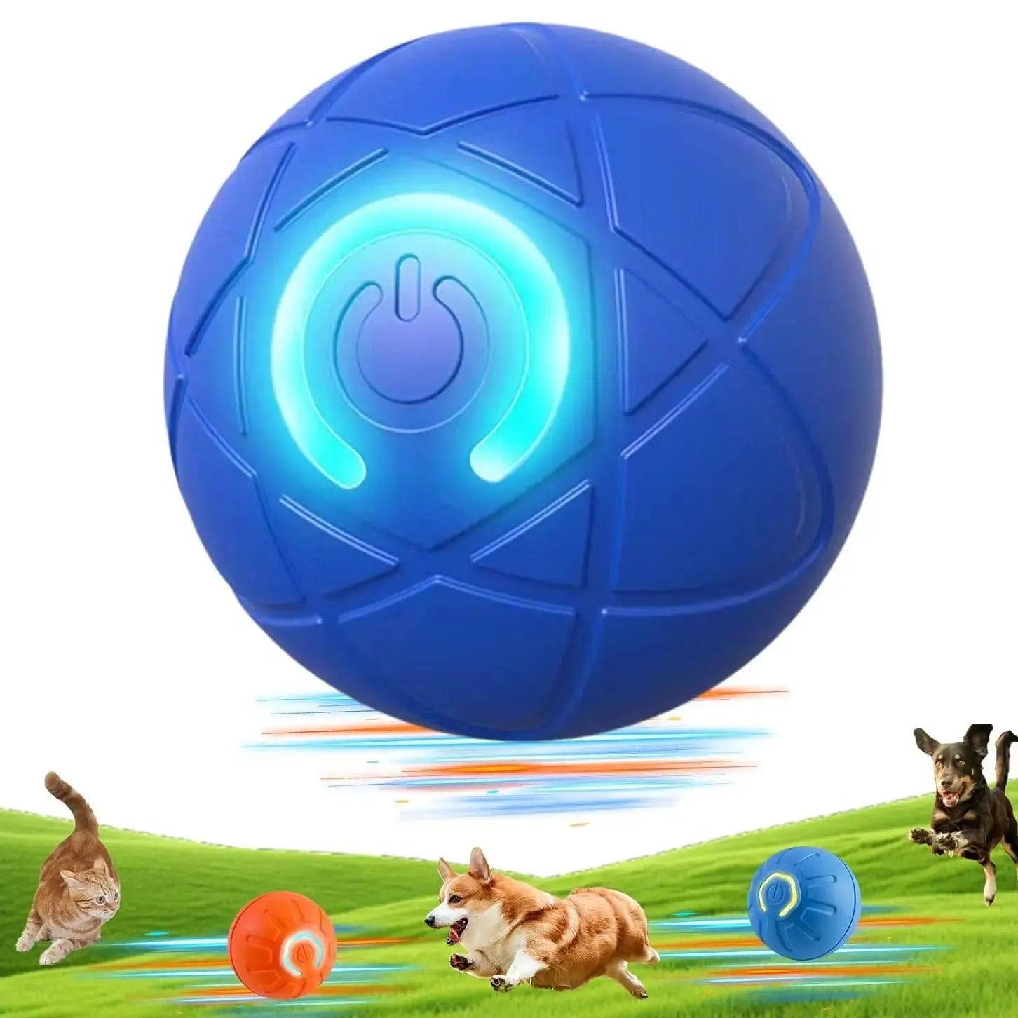 Smart Moving Ball – Self-Moving Toy for Active Dogs