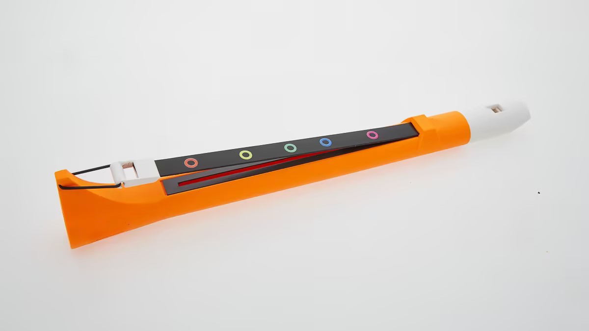 Gliding Acoustic Wind Instrument, Intuitive Handheld Sound Pipe for Ambient Music, Experimental Performance & Creative Sound Exploration