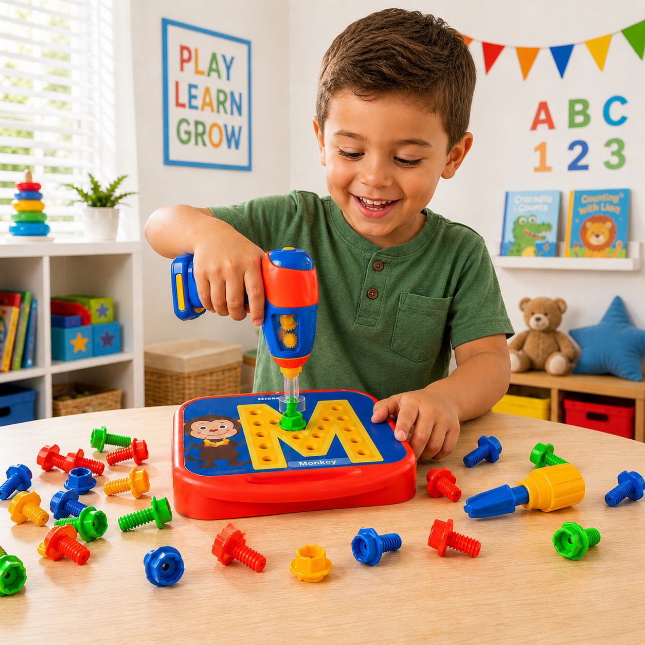 Design & Drill ABC & 123 Learning Activity Set