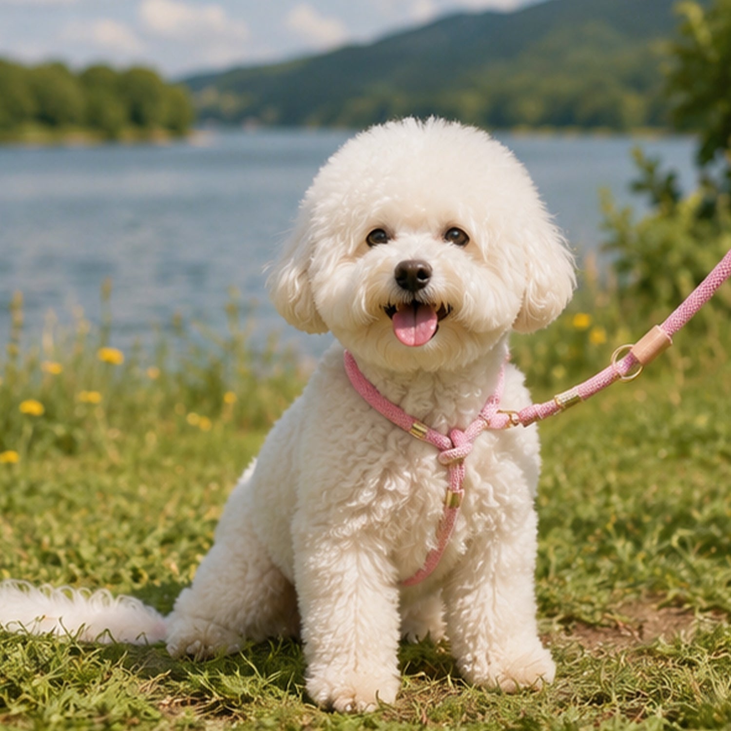 Perfect fit for leash dog harness