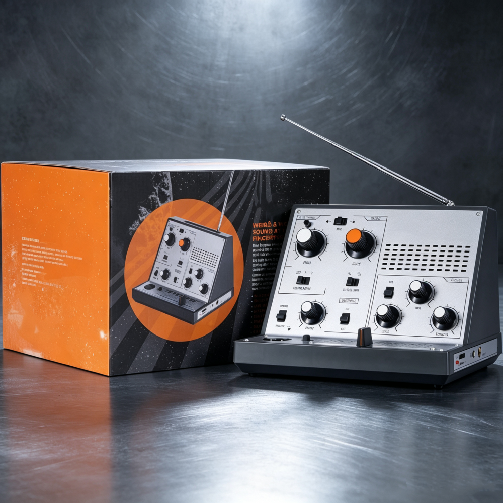 Pocket-Sized Touch Synthesizer With Retro Analog Effects For Music Creation & Sound Exploration