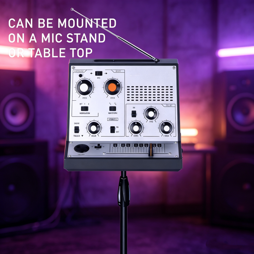Pocket-Sized Touch Synthesizer With Retro Analog Effects For Music Creation & Sound Exploration