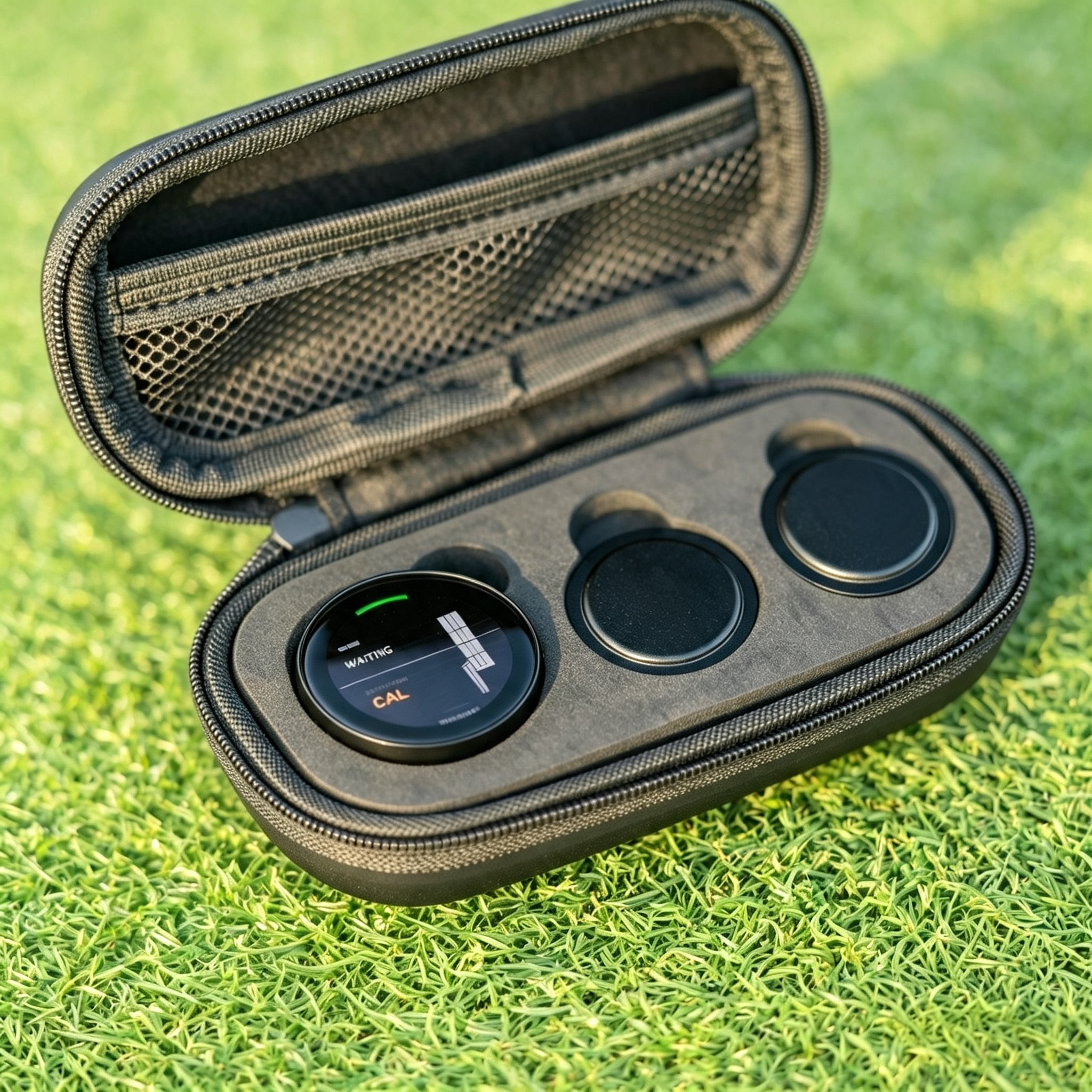Compact Smart Putting Sensor & Stroke Analysis Device – Grip-Mounted Training Tool