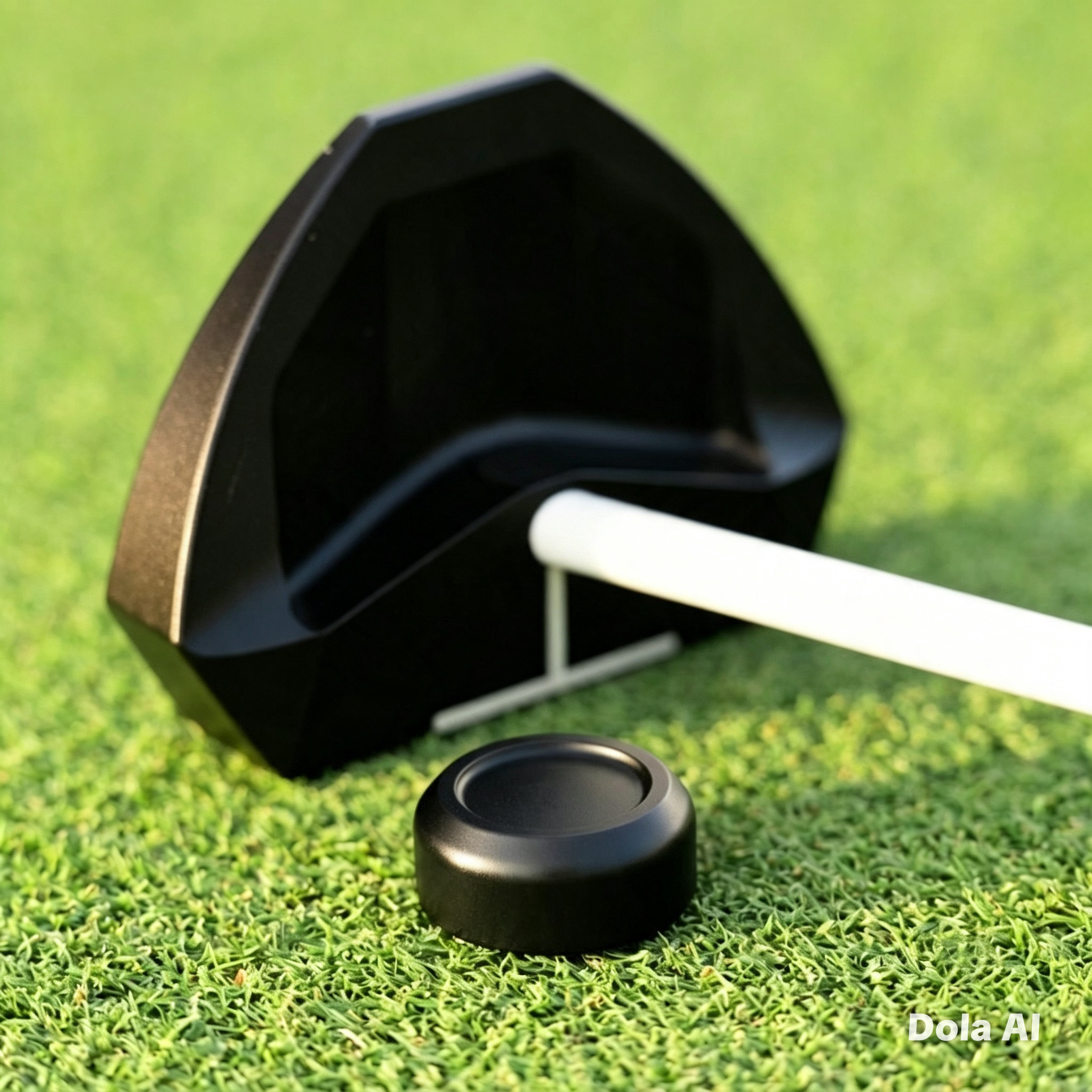 Compact Smart Putting Sensor & Stroke Analysis Device – Grip-Mounted Training Tool