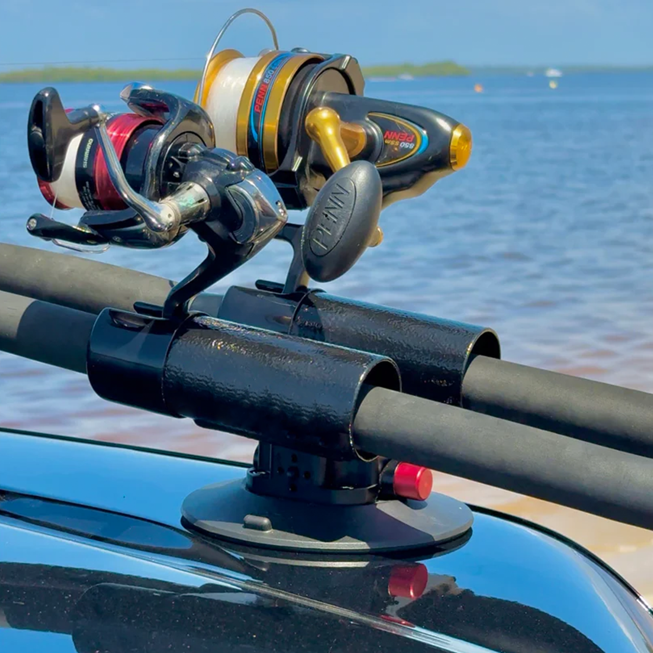 Suction Cup Fishing Rod Holder