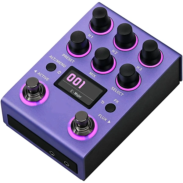 Professional Multi-Voice Pitch Shifter Pedal with Real-Time Harmony Effects, Stereo Processing & Creative Guitar Sound Design
