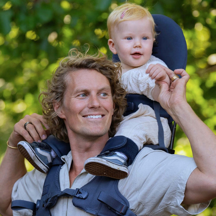 Shoulder-Back Baby Carrier – Comfortable, Safe, and Hands-Free