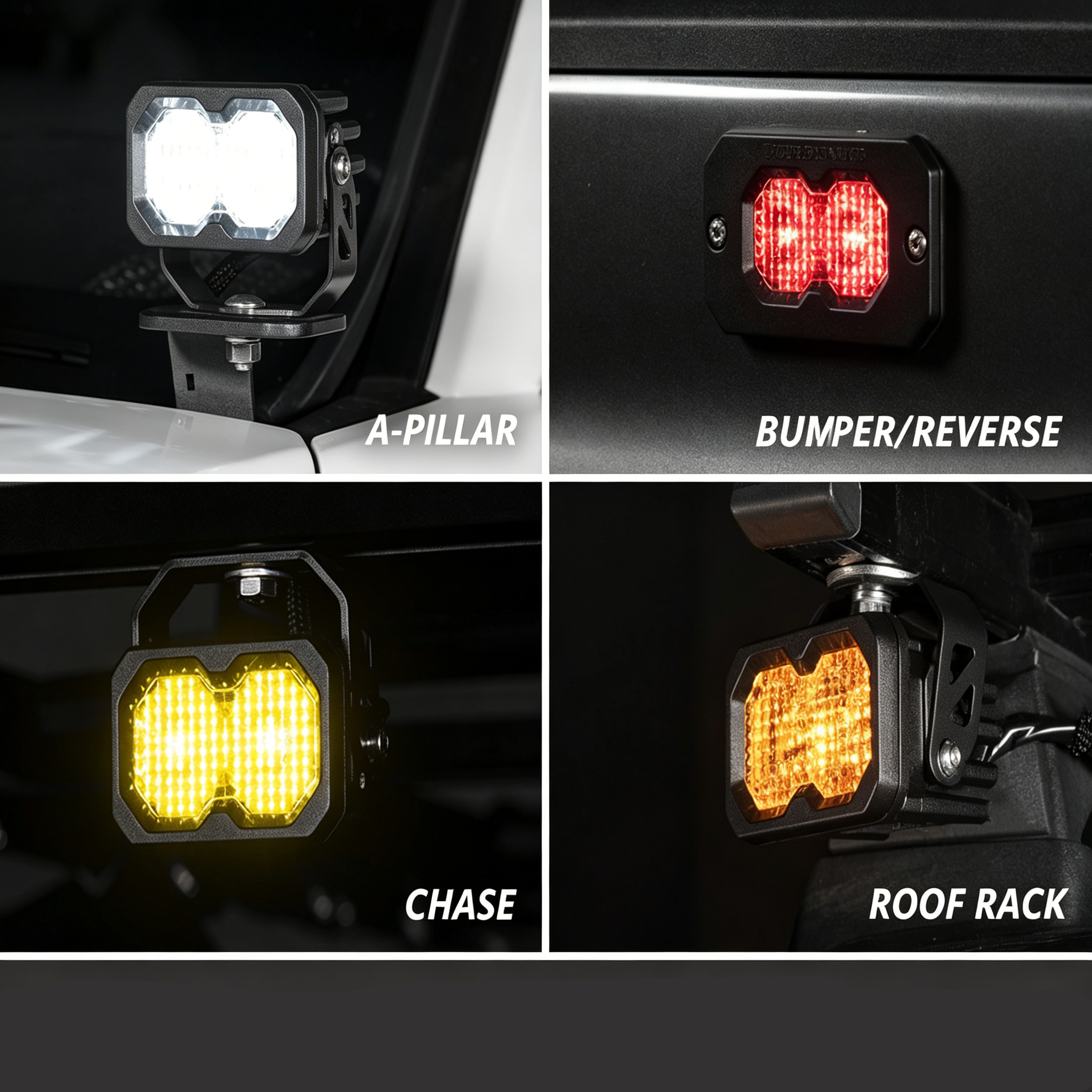 Driving Light Pod – White | 120% More Intensity
