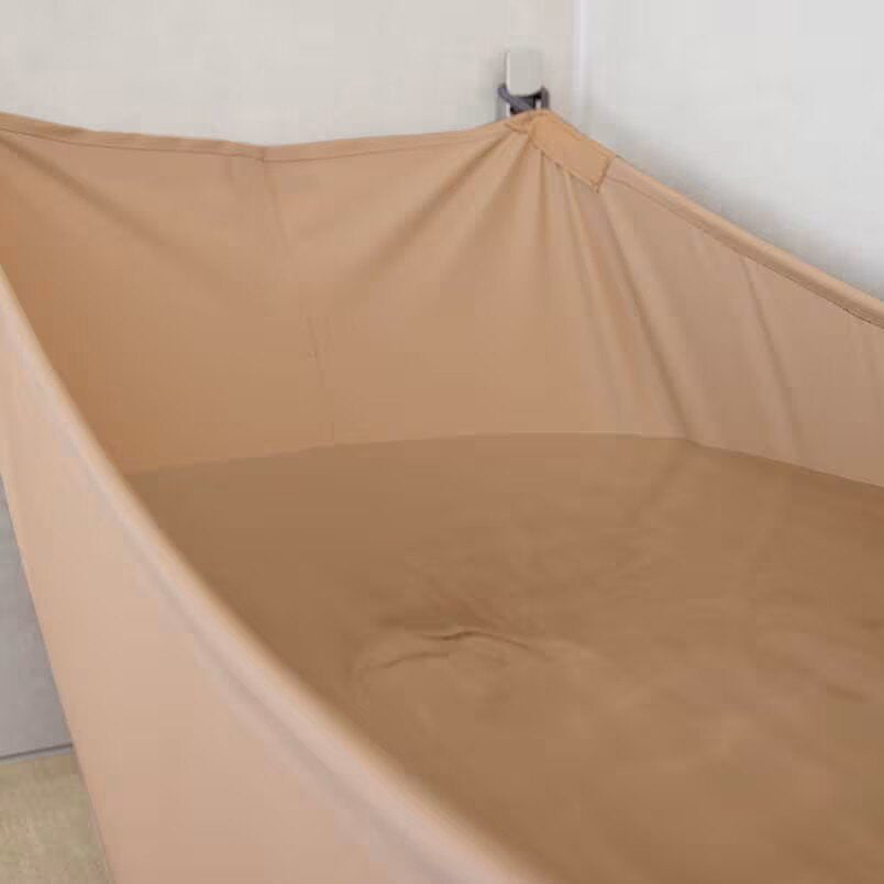 Detachable fabric bathtub "bath platform"